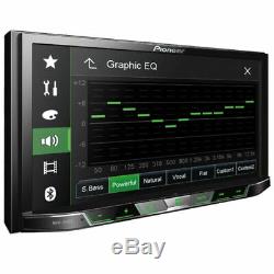 Pioneer MVH-300EX Double 2 DIN MP3/WMA Digital Media Player 7 LCD Bluetooth