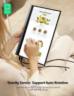Portable Touch Screen Monitor 2160P 15.6'' Laptop Gravity Sensor Display 4K USBC