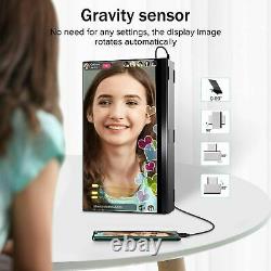 Portable Touch Screen Monitor 2160P 15.6'' Laptop Gravity Sensor Display 4K USBC