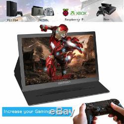 Portable Touchscreen Monitor 15.6 inch 1920×1080 Full HD IPS HDMI LCD Display
