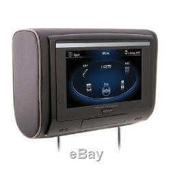 Power Acoustik HDVD-94T 9 Universal Touchscreen LCD Headrest Monitor/DVD Player