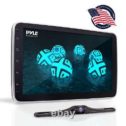 Pyle PL1SN104 10.1 Touch Screen In-Dash Single DIN Player with Back up Camera