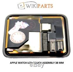 Replacement For Apple Watch 1, 1.5 38mm LCD + Touch Screen Digitizer Assembly