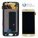 Samsung Display Lcd Originale + Touch Screen + Frame Per Galaxy S6 Sm-g920f Gold
