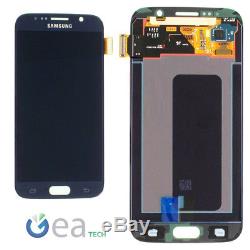 SAMSUNG Display LCD Originale + Touch Screen + Frame Per Galaxy S6 SM-G920F Nero