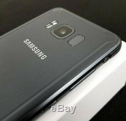 Samsung Galaxy Gray S8 Active G892a Gsm Factory Unlocked Heavy LCD Burn Shadow