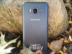 Samsung Galaxy Gray S8 Active G892a Gsm Factory Unlocked Heavy LCD Burn Shadow