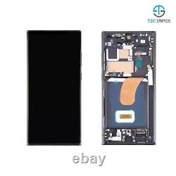 Samsung Galaxy S23 Ultra S918b Lcd Display Touch Screen +Frame Big Size