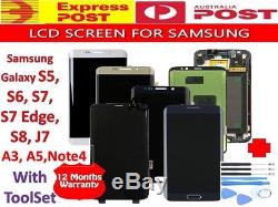 Samsung Galaxy S5/S7/S8/A5/J7/A3/J5/J3 LCD Touch Screen Digitizer Replacement