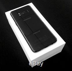 Samsung Galaxy S8 64GB Unlocked Black Gray Silver 9/10 Cosmetics LCD SHADOW