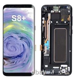 Samsung Galaxy S8 Plus LCD Screen Replacement Black Frame