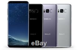 Samsung Galaxy S8 SM-G950U1 64GB Gray Silver Black Unlocked 7/10 Shadow LCD