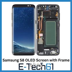 Samsung Galaxy S8 SM-G950 Replacement OLED LCD Screen Display Touch Digitizer