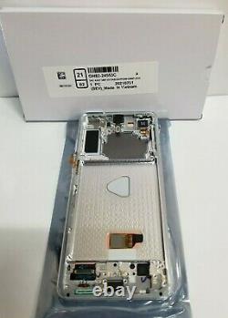 Samsung galaxy S21 Plus 5G Silver LCD Touch Screen Digitizer Frame G996 OEM NEW