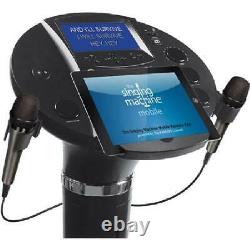 Singing Machine Bluetooth Pedestal Karaoke System Resting Tablet Cradle 7lcd