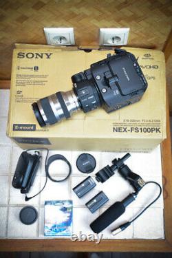 Sony NEX-FS100 (Sony FS100) Sony E 18-200mm Camcorder