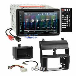 Soundstream 2018 Bluetooth Stereo 2Din Dash Kit Harness for 1988-94 Chevy GMC