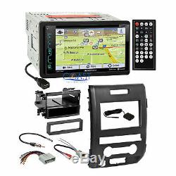 Soundstream 2018 DVD Phonelink GPS Stereo Dash Kit Harness for 09-12 Ford F-150