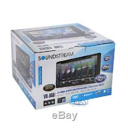 Soundstream DVD USB Bluetooth Stereo Dash Kit Harness for 2002-07 Jeep Liberty