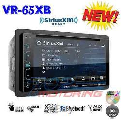Soundstream Double Din Vr-65xb Dvd/cd Mp3 Player 6.2 LCD Bluetooth Usb Siriusxm