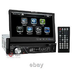 Soundstream VIR-7830B Bluetooth Radio Flip-Up 7 LCD Touchscreen Media Receiver