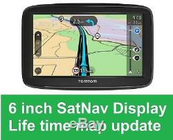 TomTom Start 62 SatNav 6 LCD Display Screen West EU Maps & Free Lifetime Update