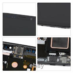 UK OLED Display LCD Touch Screen Replacement For Samsung Galaxy S9 Black Frame