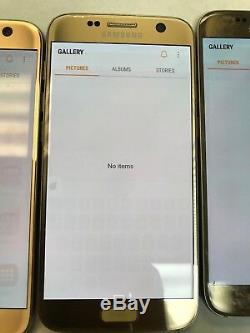 Unlocked Samsung Galaxy S7 G930A Gold AT&T StraightTalk Cricket H2O Shadow LCD