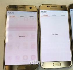 Unlocked Samsung Galaxy S7 G930A Gold AT&T StraightTalk Cricket H2O Shadow LCD