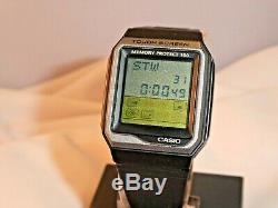 Vintage Casio VDB-101 Touch Screen Databank LCD Watch