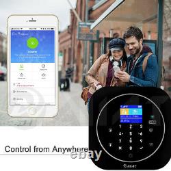 Wireless LCD Gsm Wifi Autodial Home House Office Security Burglar Intruder Alarm