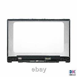 14'' D'écran Tactile LCD Assemblage +lunette Pour HP Pavilion X360 14-dh0516sa