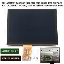 17-20 Remplacement 8.4 Uconnect 4c Uaq LCD Moniteur Touch-screen Radio Navigation