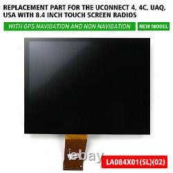 17-21 Remplacement 8.4 Uconnect 4c Uaq LCD Moniteur Touch-screen Radio Navigation
