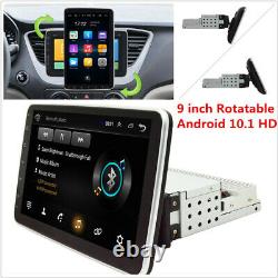 1 Din Rotation 9 Écran Tactile Android 10.1 Hd 32 Go Voiture Stereo Radio Gps Wifi