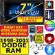 98-01 Dodge Ram Bluetooth Cd / Dvd Usb Aux Voitures Radio Stereo Pkg Gratuitementc Backup Cam