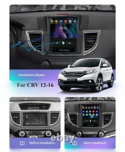 9.7' Écran Tactile Stereo Radio Player Gps Wifi Dab Rds Pour Honda Crv 2012-2016