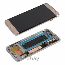 A+ Oled Affichage Écran Tactile LCD Digitizer Pour Samsung Galaxy S7 Bord G935f Or