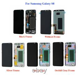 Aaa+ Affichage LCD Tactile Écran Digitizer + Cadre Pour Samsung Galaxy S8 S8 Plus