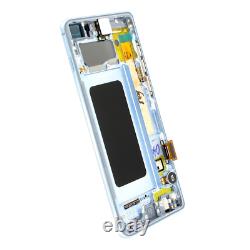 Affichage LCD Original Samsung Galaxy S10 Plus G975f + Écran Tactile Bleu