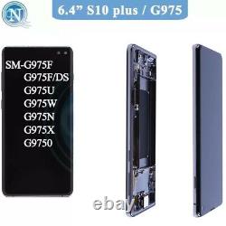 Affichage LCD Touch + Cadre De Numériseur D'écran Pour Samsung Glaxy S10 Plus G975? 113+