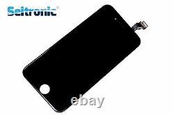 Afficher L'iphone 6 Ersatz LCD Mit Retina Glas Scheibe -schwarz- Top Black Qualität