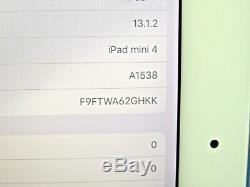 Apple Ipad Mini 4 A1538 7.9 128go Mk9p2ll / A Silver