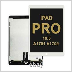 Apple Ipad Pro 10.5 A1701 A1709 Numérisateur D'écran Tactile & Assemblage LCD Blanc Nouveau