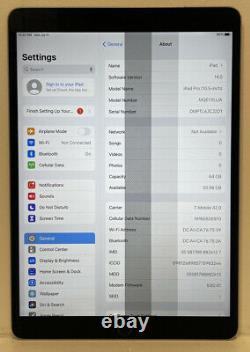 Apple Ipad Pro 1er Gen. 64 Go, Wi-fi + 4g (déverrouillé), 10,5 Dans L'espace Gris LCD