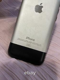 Apple Iphone 1ère Génération 8 Go Noir A1203 1.1.2 Frein De Prison Firmware Rare