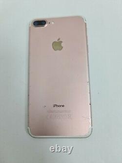 Apple Iphone 7 Plus 128 Go Rose Or (déverrouillé) A1784 Lcd+fingerprint N/w