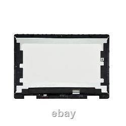 Assemblage D'écran Tactile LCD Fhd +lunette Pour HP Pavilion X360 Série 14-ek