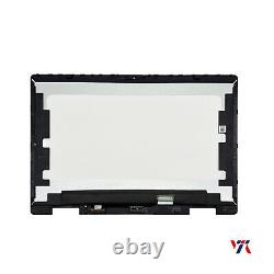 Assemblage de numériseur d'écran tactile LCD FHD + cadre pour HP Pavilion x360 14-ek0500sa