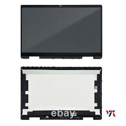 Assemblage de numériseur d'écran tactile LCD FHD + cadre pour HP Pavilion x360 14-ek0500sa